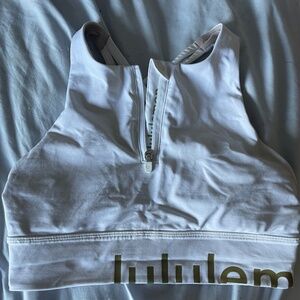 Lululemon high neck zipper bra